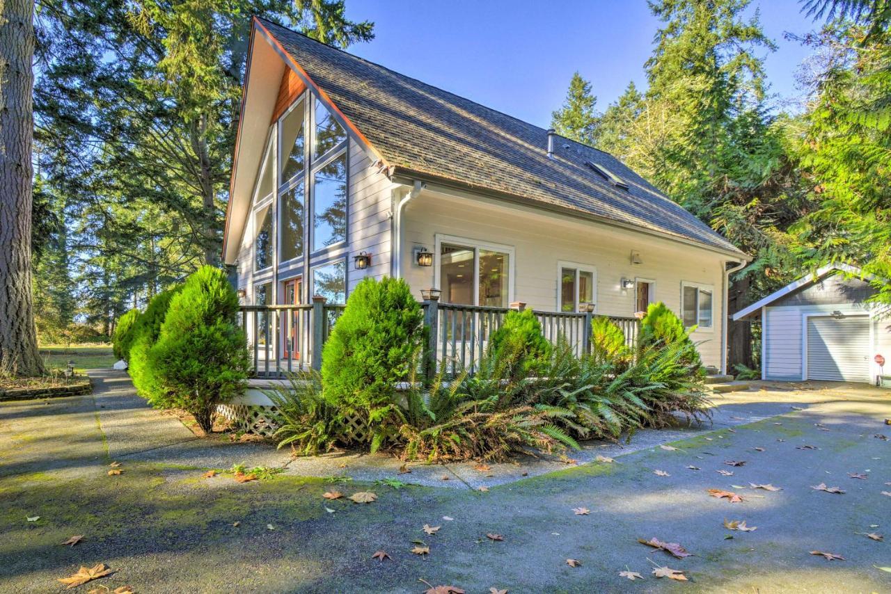 Fox Paws Luxury Cabin - Hot Tub, Fire Pit & Pines! Hansville ภายนอก รูปภาพ